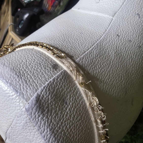 Mac Duggal Gold and Cream Prom Dress - Picture 11 of 11